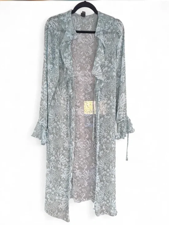 Wild Fable Ruffle Duster Jacket - Picture 4 of 7